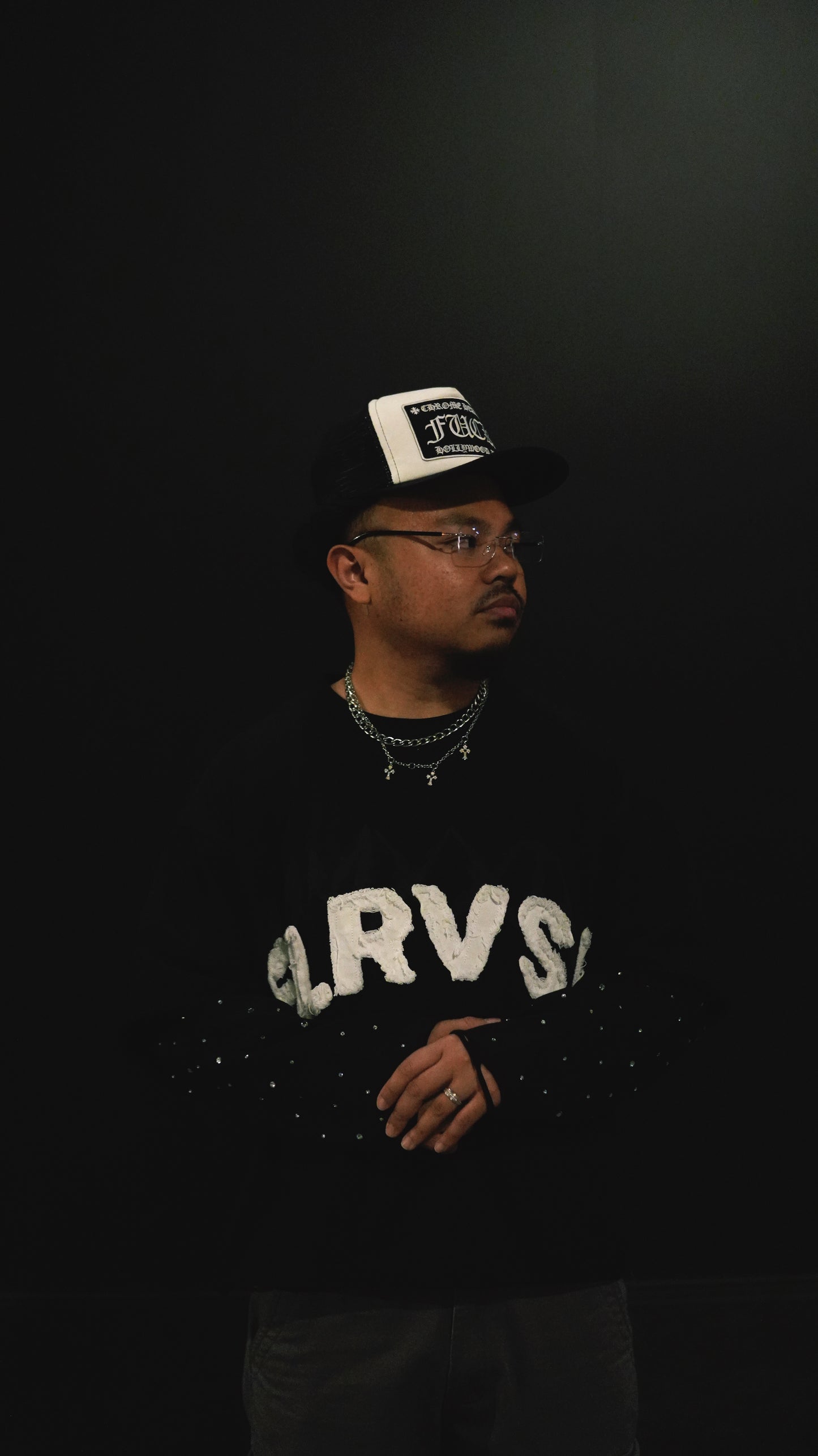 FLOURISH "FLRVSH" RHINESTONE LONGSLEEVE