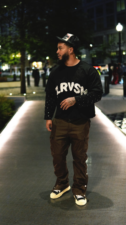FLOURISH "FLRVSH" RHINESTONE LONGSLEEVE